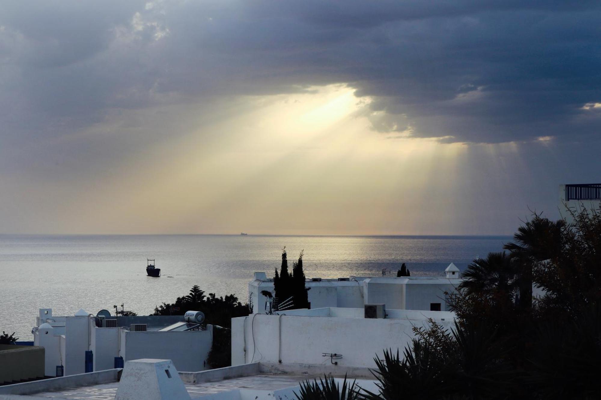 Ikaria Village Sea View Apartment 파포스 외부 사진